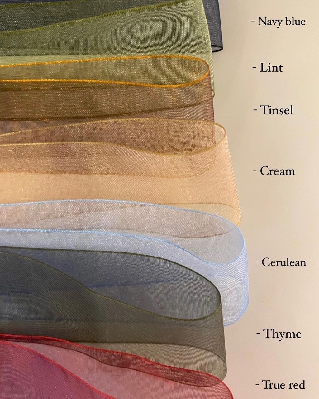 Palette Carys 韓國原廠進口雙色織帶