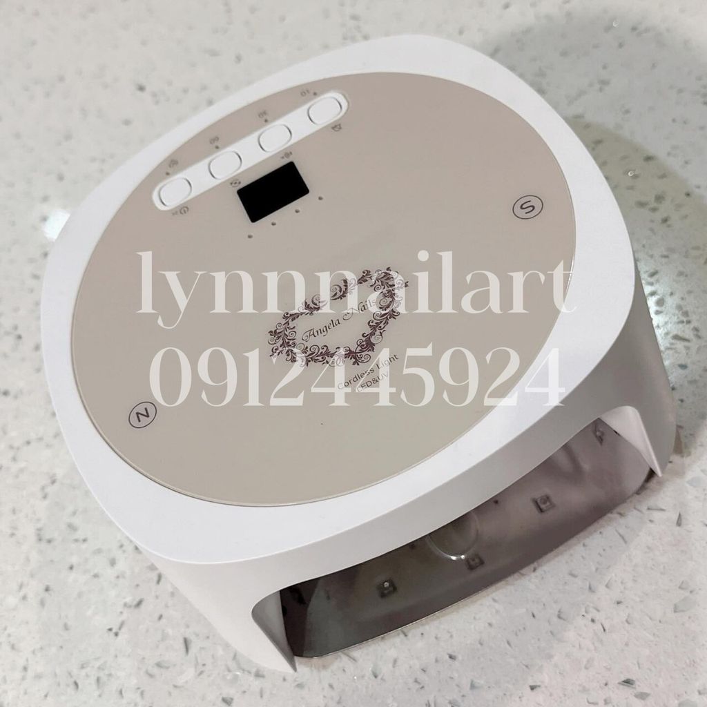 霧面白x摩卡燕麥灰 美甲燈【Angelanails 18W無線混波美