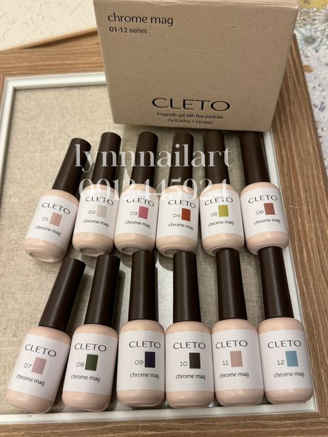  【12色組】【01~12】【chrome mag】【CLETO】