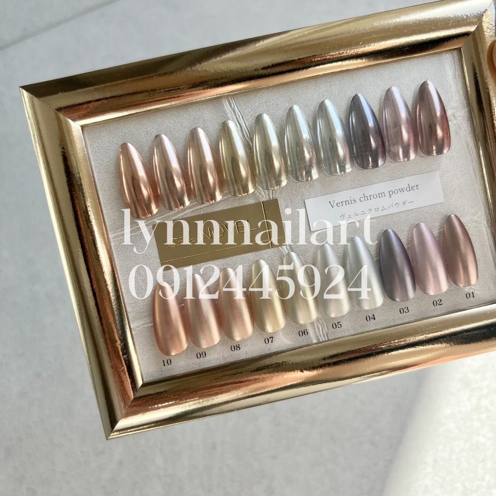 :Vernis chrom powder 10色S