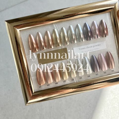 :Vernis chrom powder 10色S