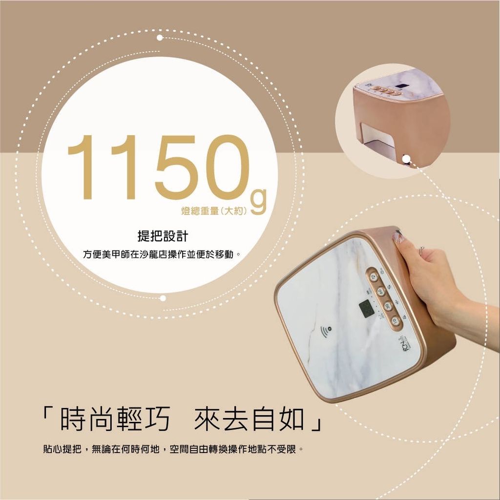 fCNails LED Light Perfect 概念燈 36W無線)