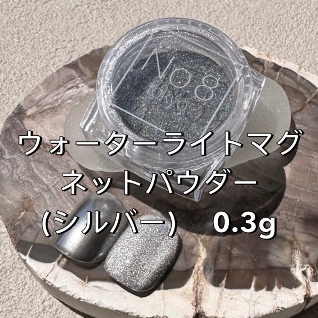ウォーターライトマグネットパウダー(シルバー) 　0.3g no.8