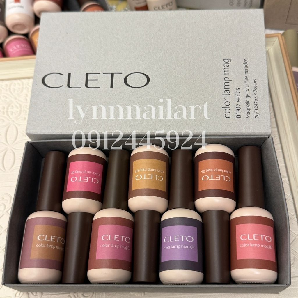 【七色組】【01~07】【color lamp mag】【CLETO】套組