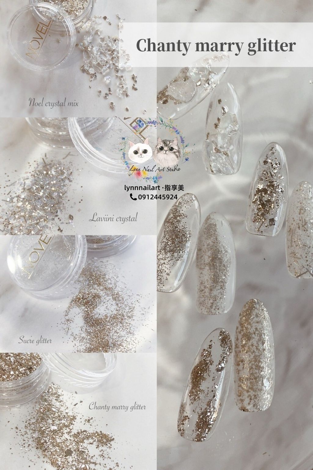 G151 Chanty marry glitter 3