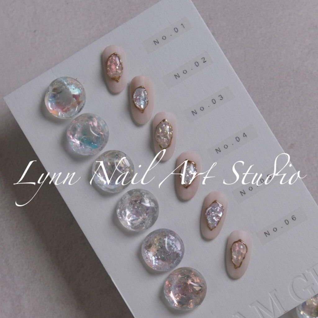 本丸JamGel 聚光冰箔片6色一組01-06 