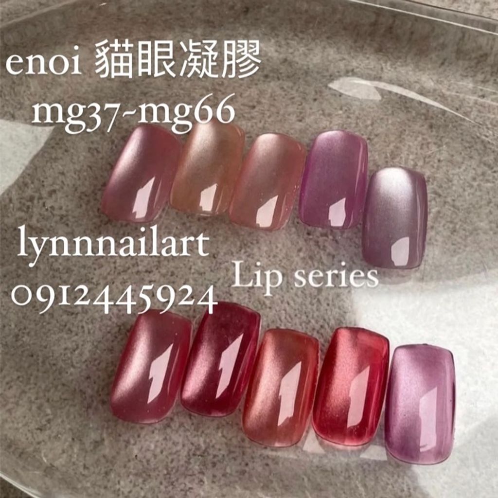 enoi 貓眼凝膠mg37~mg66 （單