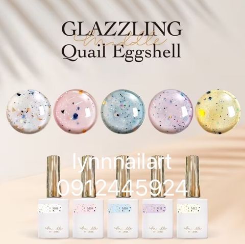 【五色組M08~M12】【Middle琉璃光蛋殼膠 】【RUYIY