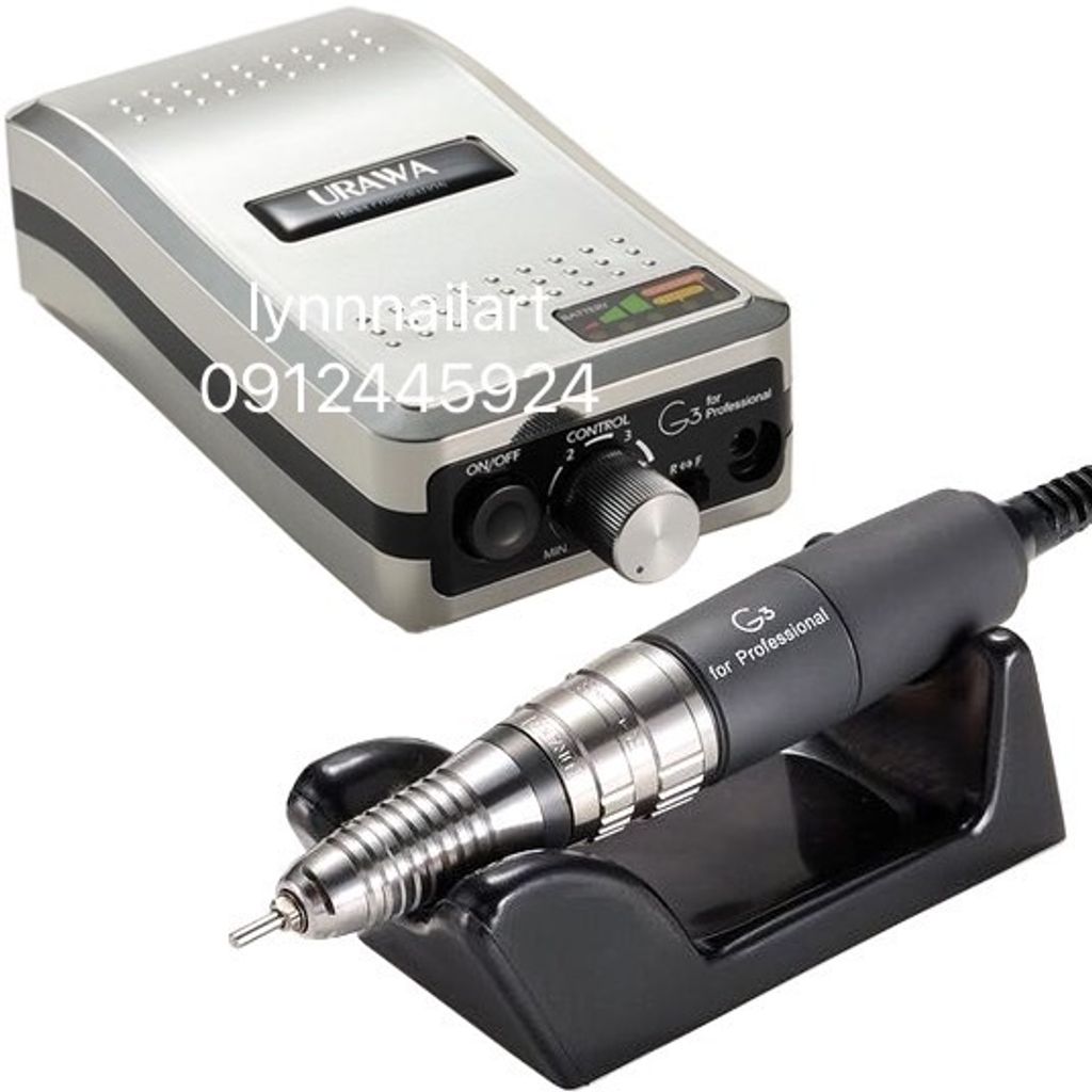 URAWA G3-（銀色+黑邊）磨甲機