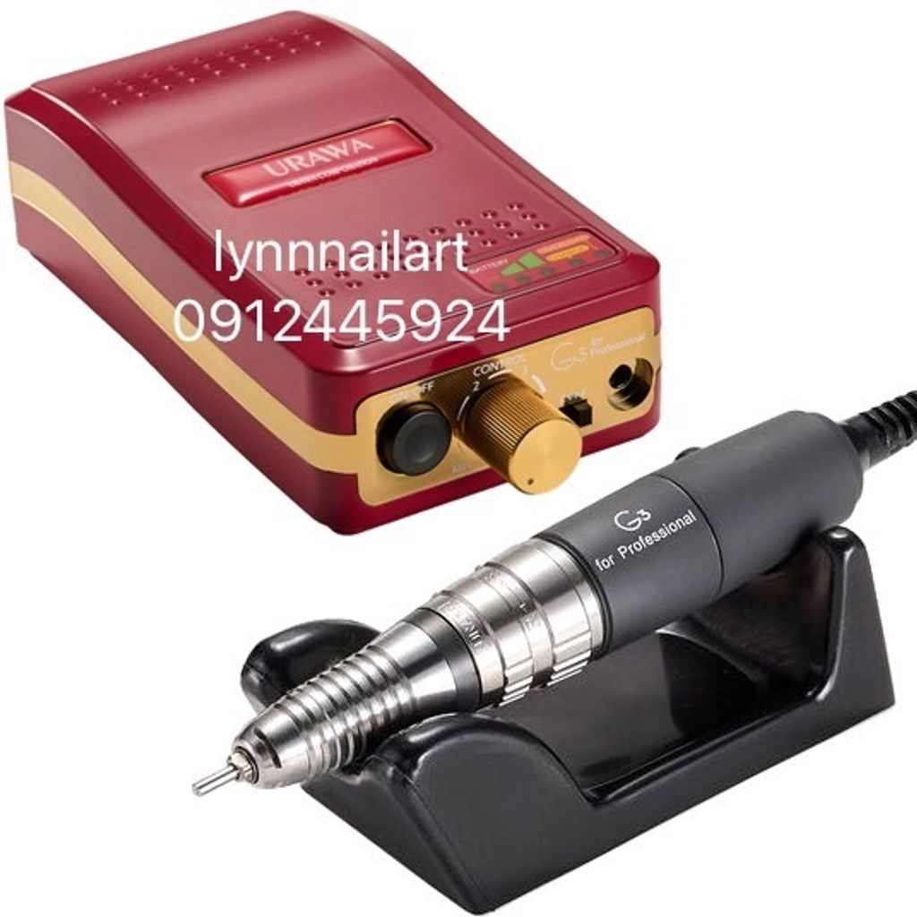 URAWA G3-（紅色+金邊）磨甲機