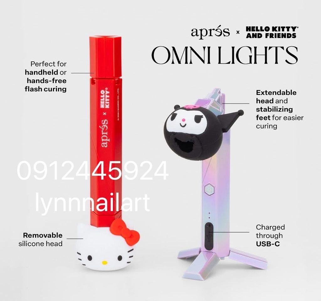 庫洛米 kitty apres 美甲