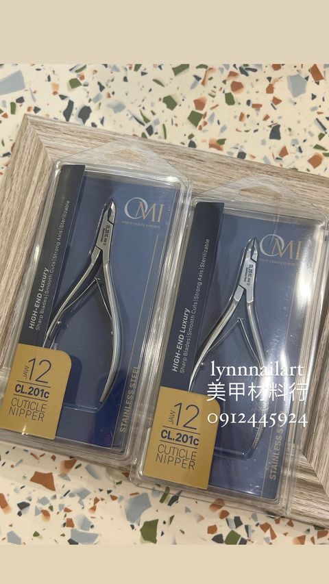 OMI甘皮剪CL-201C(銀) Jaw12 型號 12
