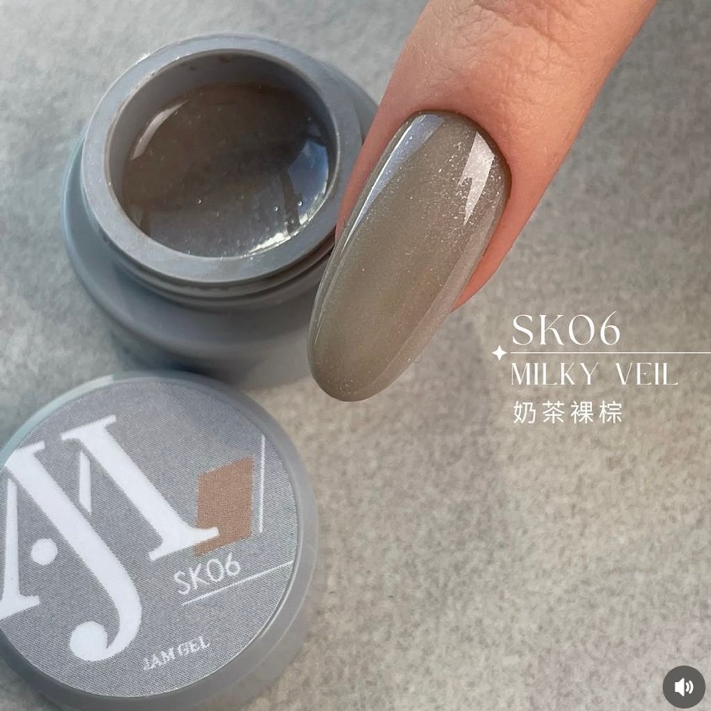 𝘚𝘒06 奶茶裸棕  奶霜薄紗