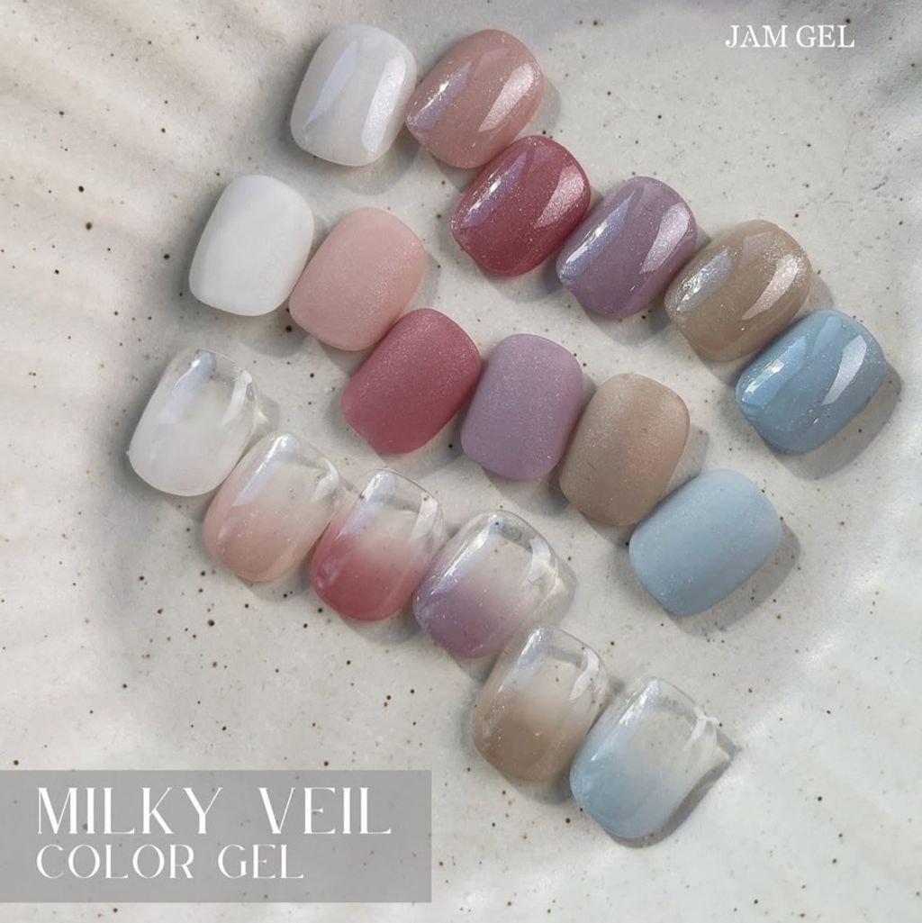 奶霜薄紗 𝑀𝑖𝑙𝑘𝑦 𝑉𝑒𝑖𝑙 𝐶𝑜𝑙𝑜𝑟 𝐺𝑒𝑙