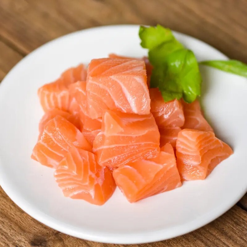 Salmon Cube
