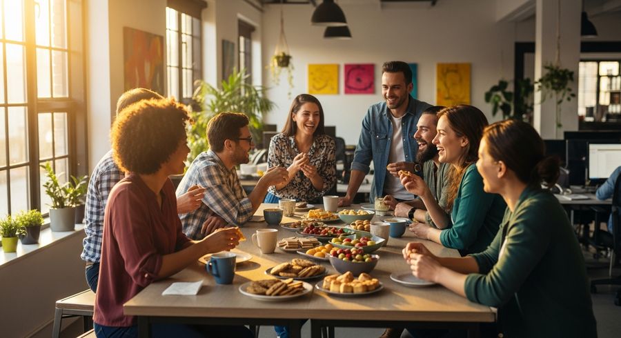 從下午茶看見辦公室的溫暖時刻