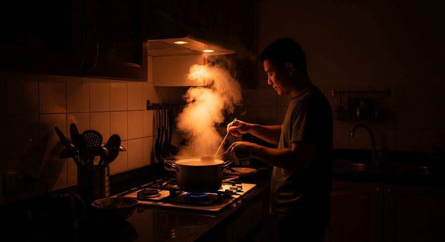 深夜的廚房，一個人的修行