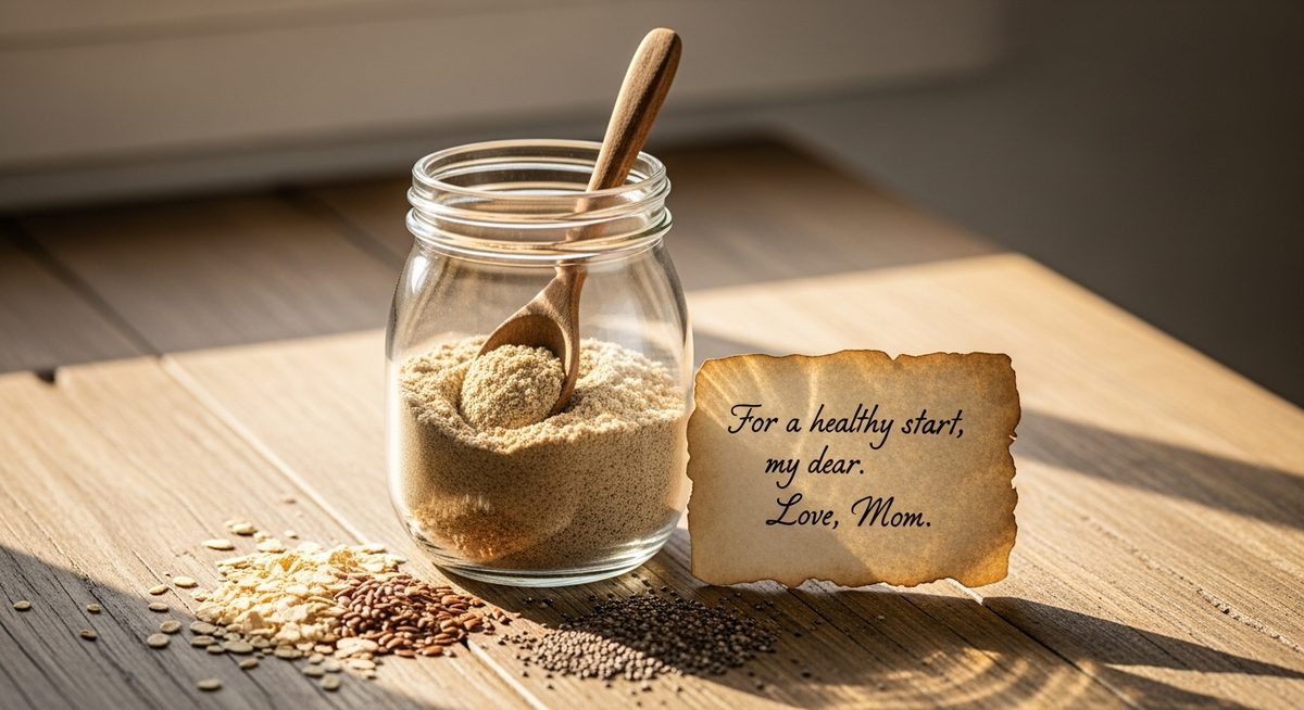 出門前媽媽塞進行李的那罐五穀雜糧粉，原來是這世界最溫柔的叮嚀