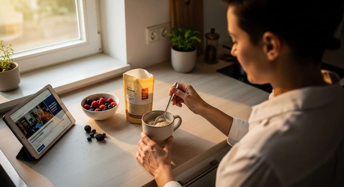 一杯穀物粉的溫柔：上班族不再狼狽的快速早餐提案