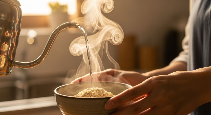 沖泡的溫度，也是心情的溫度