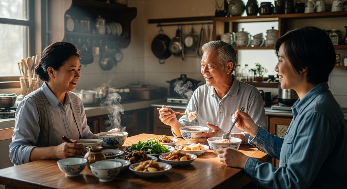 從都市便利商店到鄉村灶腳：陪爸媽吃的養生粥裡，藏著五穀雜糧的溫柔記憶