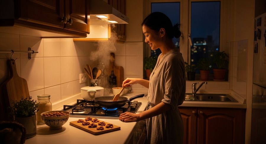 一個人的廚房也能很溫暖