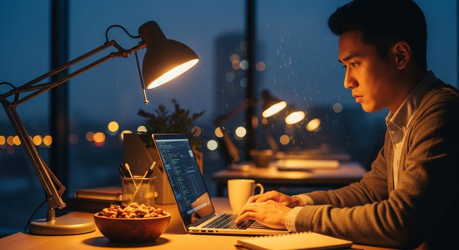 深夜加班的救贖時刻