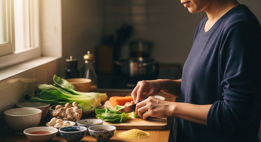 從食材到心情：一個人料理的小確幸