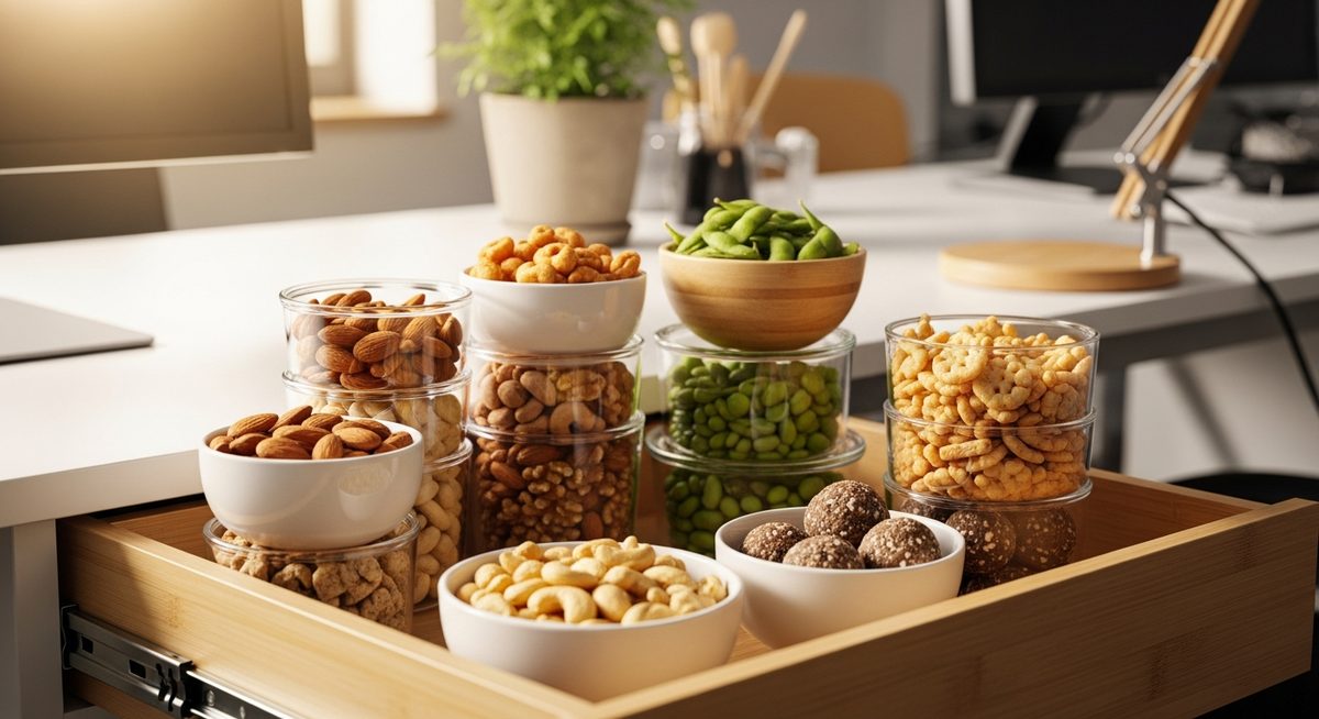 辦公室健康零食推薦：抽屜裡的小秘密，不怕同事聞到的好選擇