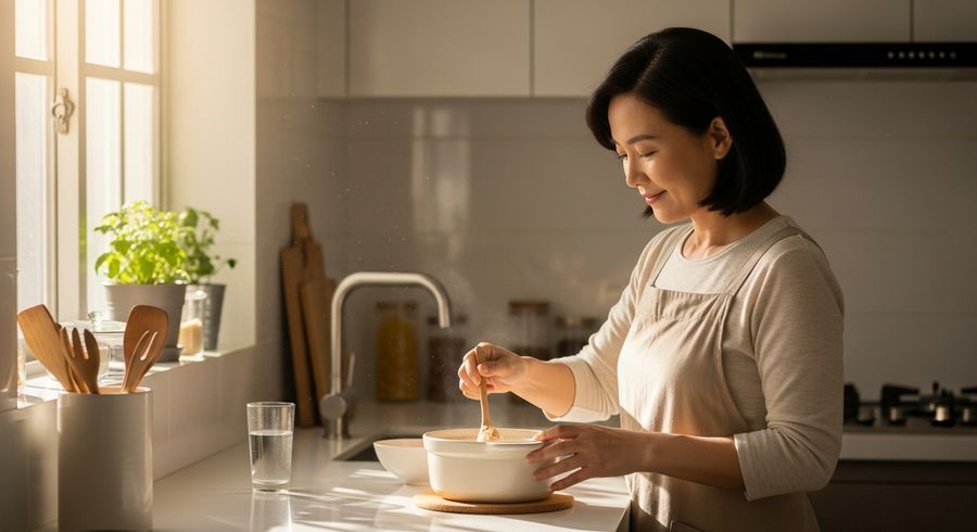 術後第一餐，是愛的重新開始