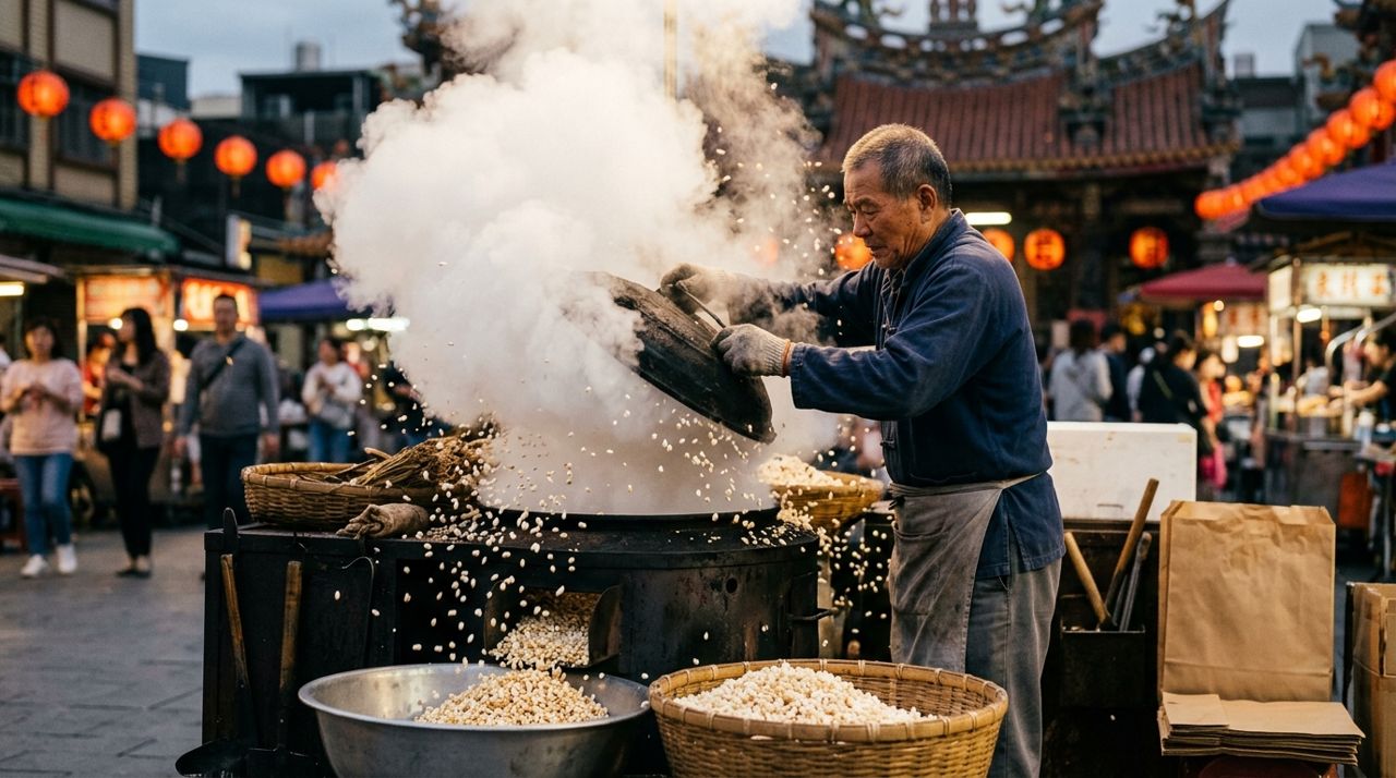爆米香：從街頭砰一聲，到年輕世代的療癒零食