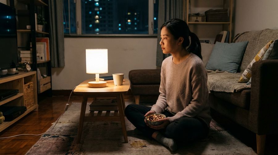 一個人住的深夜，堅果也是一種陪伴