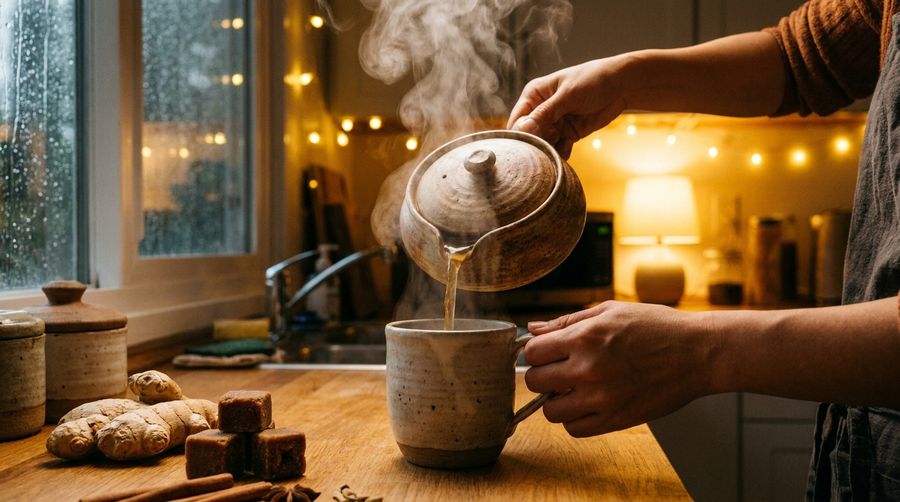 黑糖薑母茶怎麼喝，才能喝出安心感