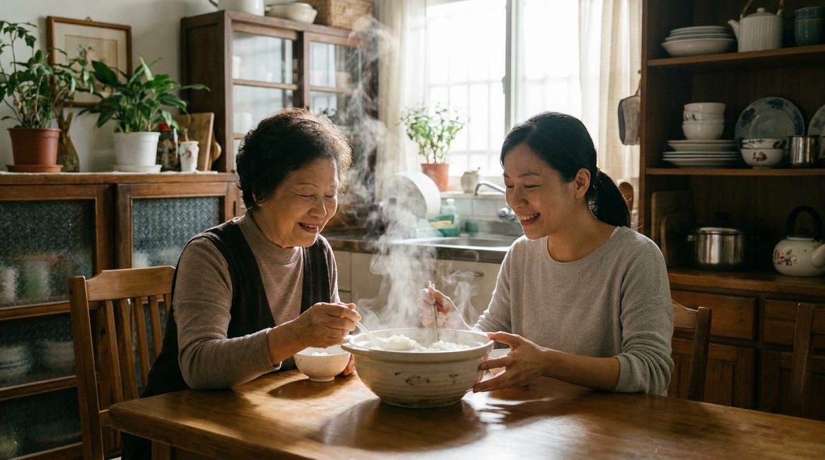 換季養生吃什麼？陪爸媽喝一碗熱粥的心意