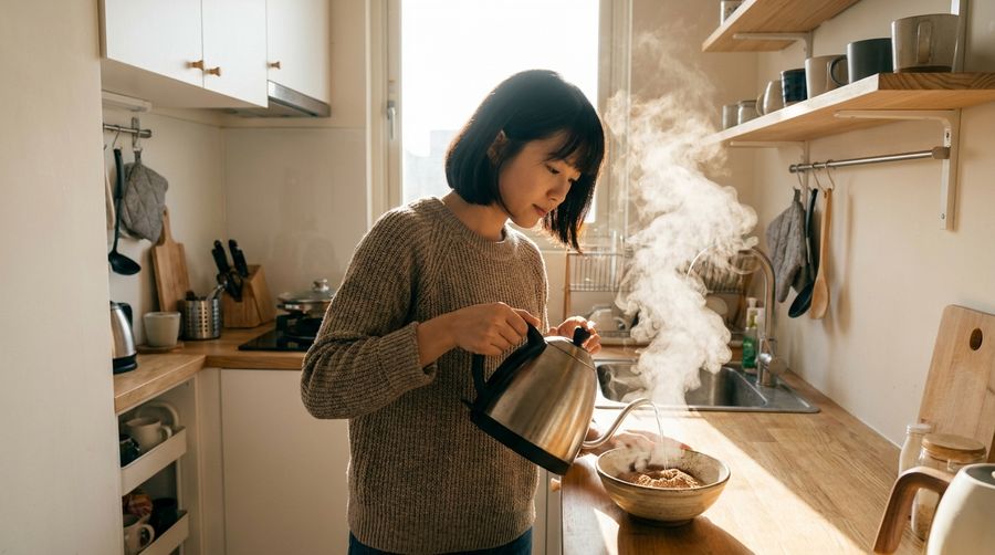 忙碌早晨，你也需要一碗現成的溫暖