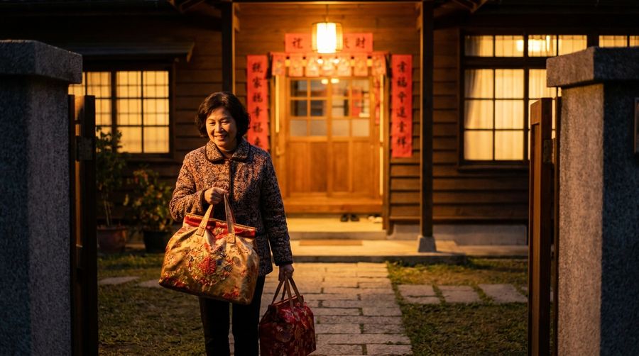 提著粽子回家，卻忘了帶點什麼給媽媽