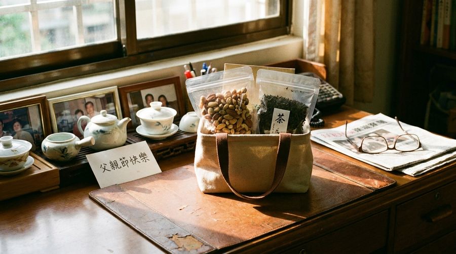 給爸爸的養生食品，不必說出口