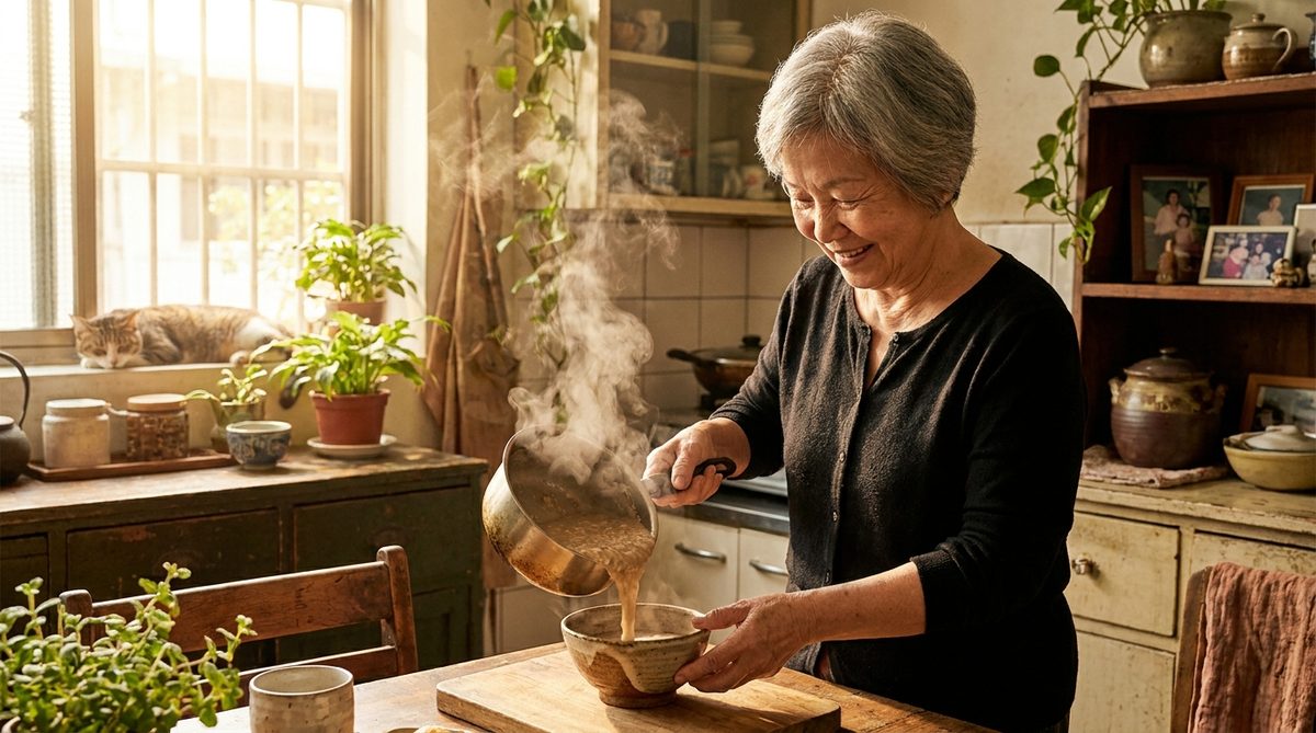 獨居爸媽的早餐怎麼辦？一罐穀物粉陪他們吃一週