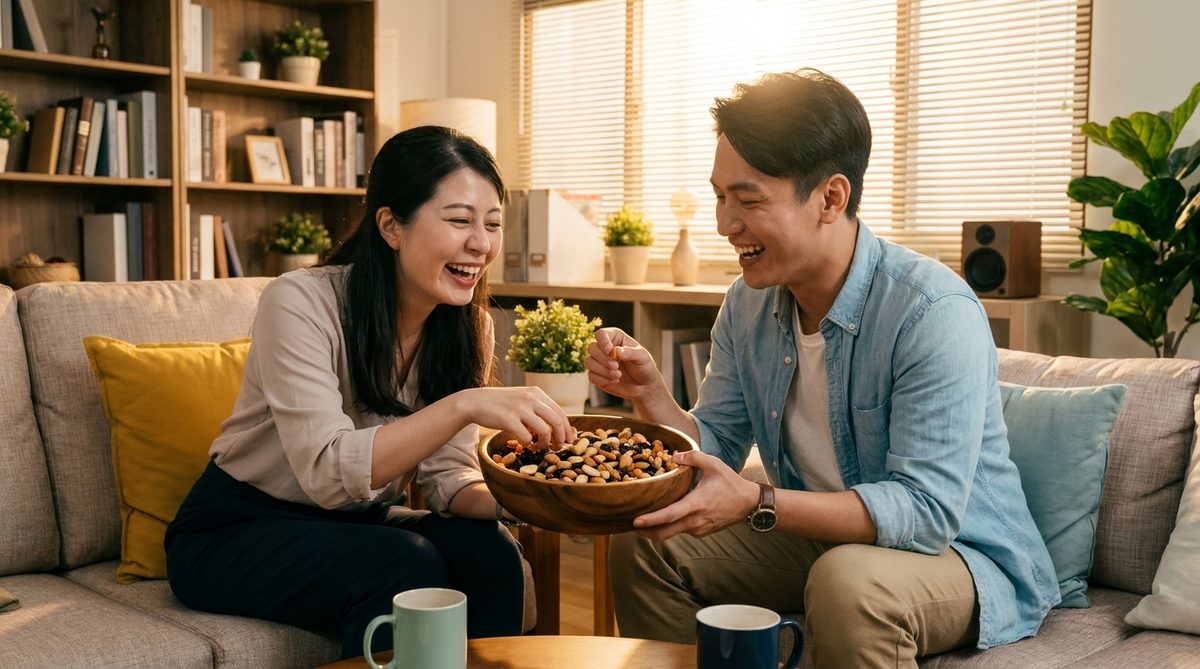 堅果禮盒不只是零食：辦公室裡朋友間的日常牽掛