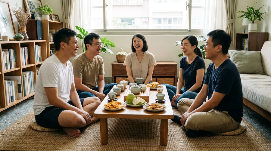 朋友來家裡坐，桌上總要有點什麼可以配茶