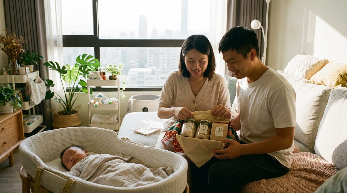 第一次當爸媽，彌月禮盒推薦怎麼選？送長輩伴手禮的心意