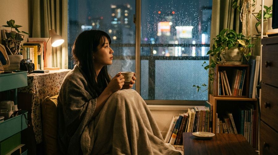 一個人租屋的女生，更需要一點暖意