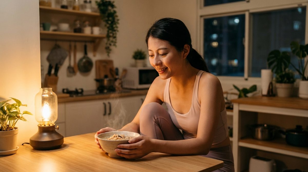 瑜珈課後的一個人晚餐：換季養生食品怎麼吃最溫柔