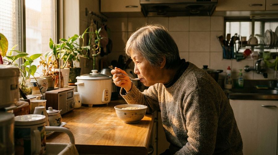 一個人住，早餐常常被省略