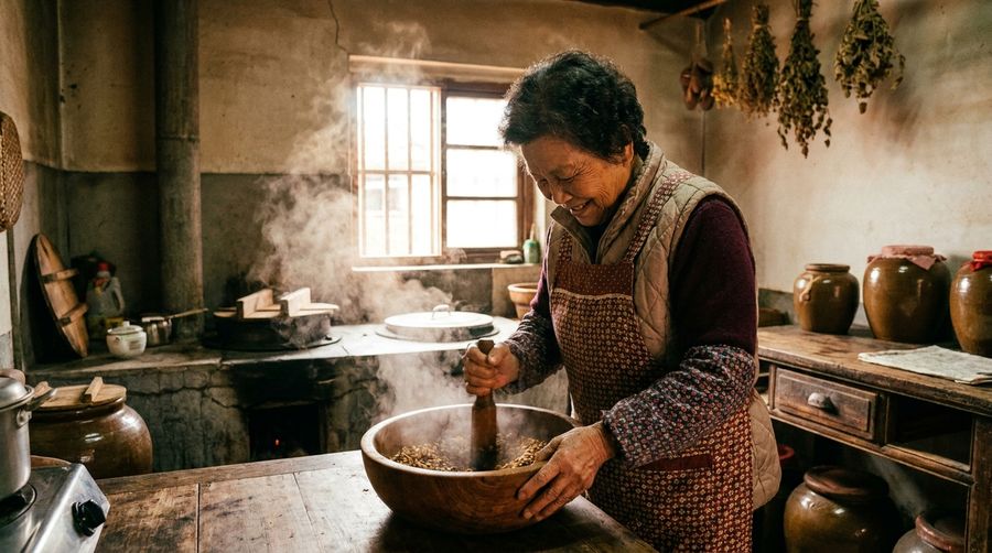 阿嬤那杯麵茶，是最早的儀式感