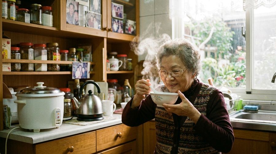 一碗麵茶，比話語更會說心意