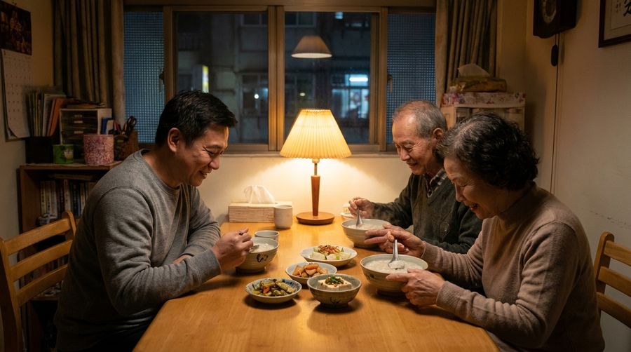 陪爸媽吃的養生粥，是一種不說出口的陪伴