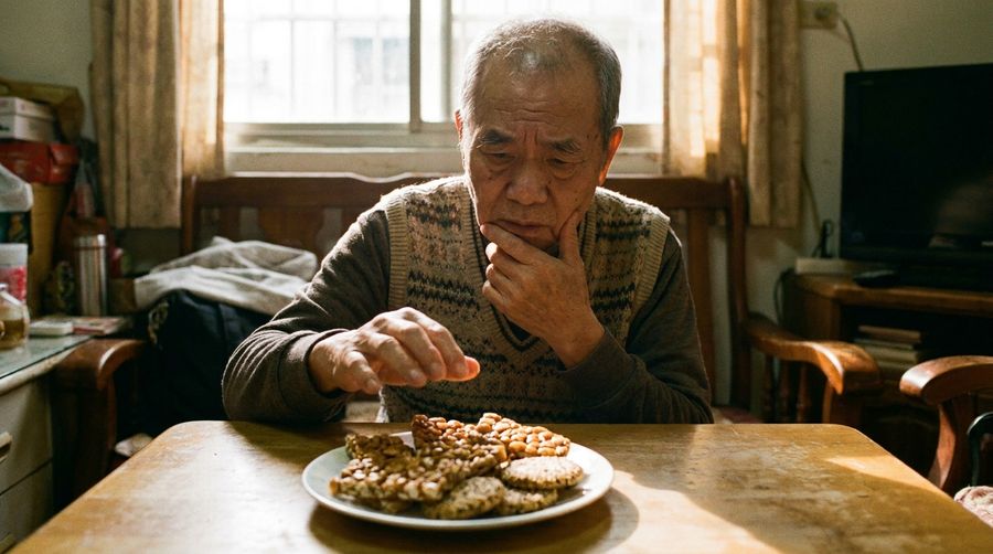 不是不想吃，是怕咬不動、怕尷尬