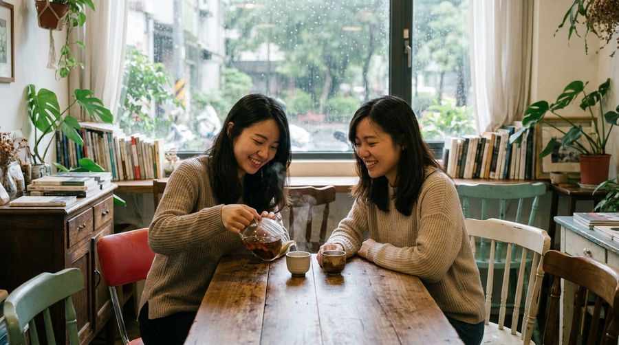 泡一壺，分給身邊的姊妹