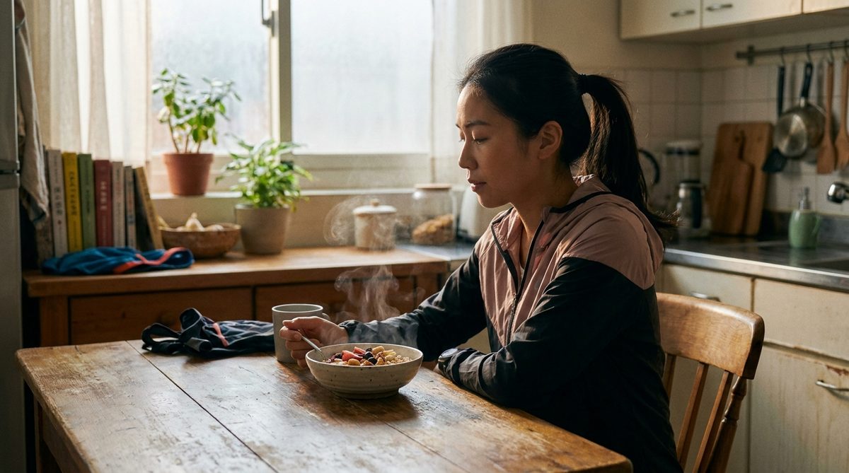 跑者的清晨：一碗燕麥粥，比鬧鐘更懂你的心跳